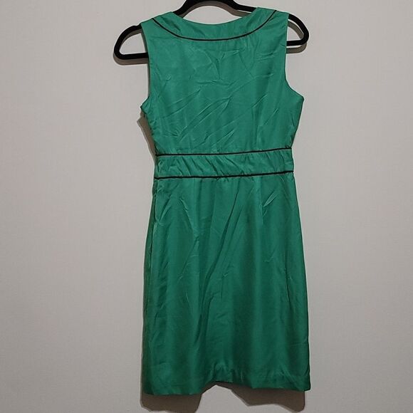 Banana Republic Green Sleeveless Dress Sz 2 - Picture 6 of 9